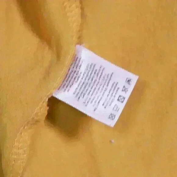 NWT Cellabie gold color embroidered front 3/4 sleeve 2XL pullover shirt - Picture 11 of 11